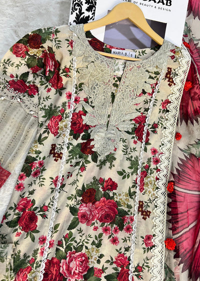 MSBTR-104-B - Readymade - Maria B MPrints Lawn Eid Collection 2024 - Memsaab Online