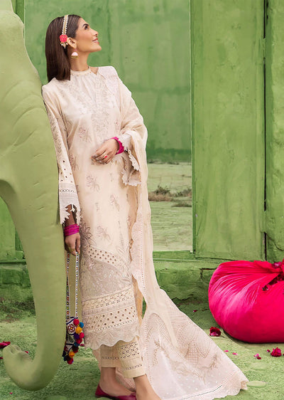 NDS-104-R - Readymade - Mela Festive Lawn Collection by Nureh 2024 - Memsaab Online