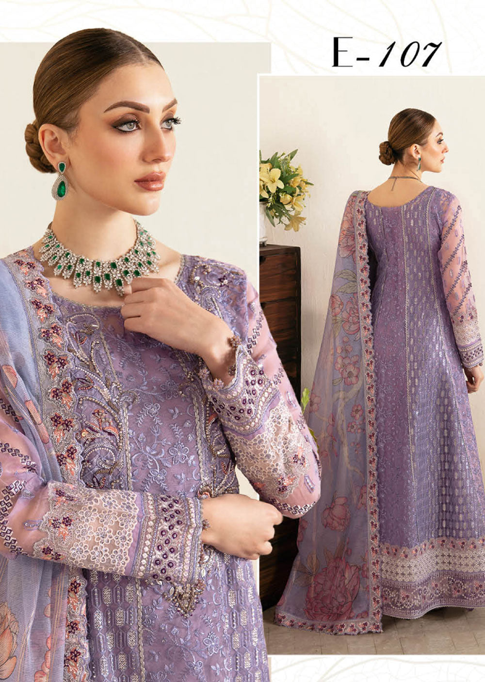 DT-107-R - Readymade - Ramsha Festive Collection Vol 01 2024 - Memsaab Online