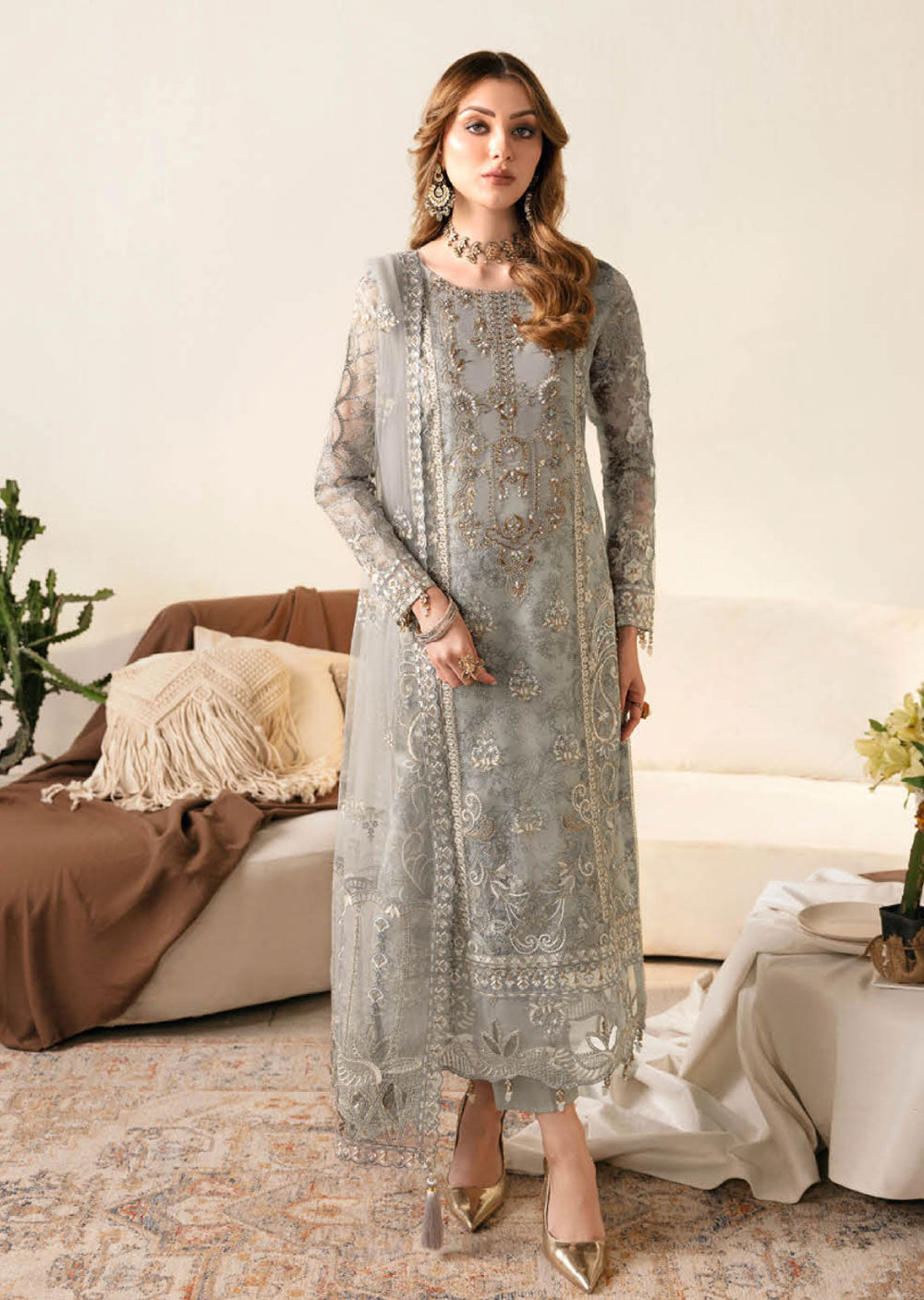 DT-108-R - Readymade - Ramsha Festive Collection Vol 01 2024 - Memsaab Online