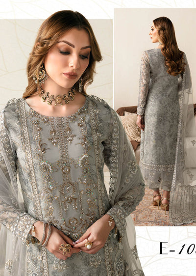 D-108 - Unstitched - Ramsha Festive Collection Vol 01 2024 - Memsaab Online