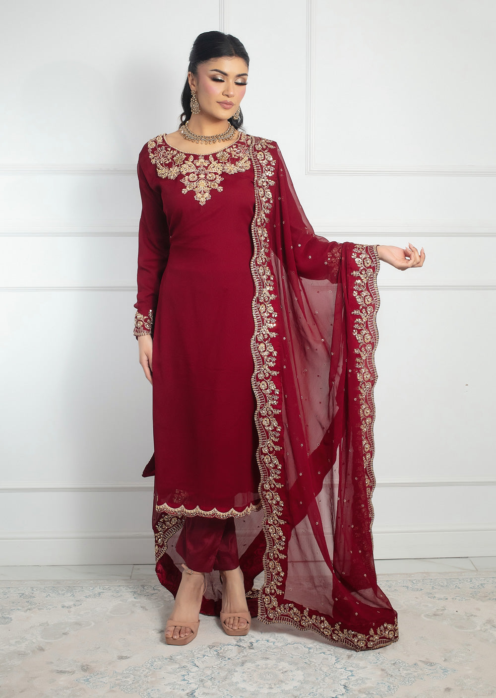 SRB1303 - Wafa - Sehrish.B Designer - Memsaab Online