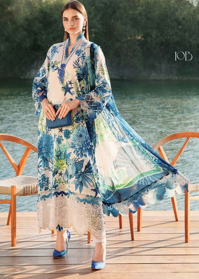 MPLS-10-B - Maria B Mprints Spring Summer Printed Lawn Suit 2025 - Memsaab Online