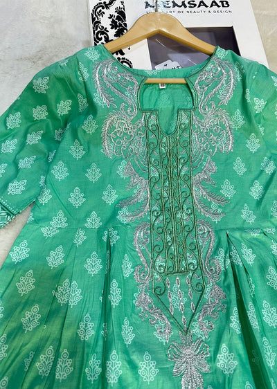 AMT470010 - Readymade Lawn Suit - Memsaab Online