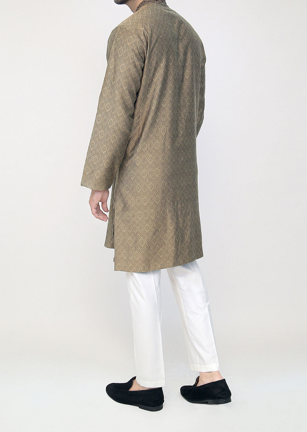 KRT-10 - Readymade - Mens Kurta Trouser Set - Memsaab Online