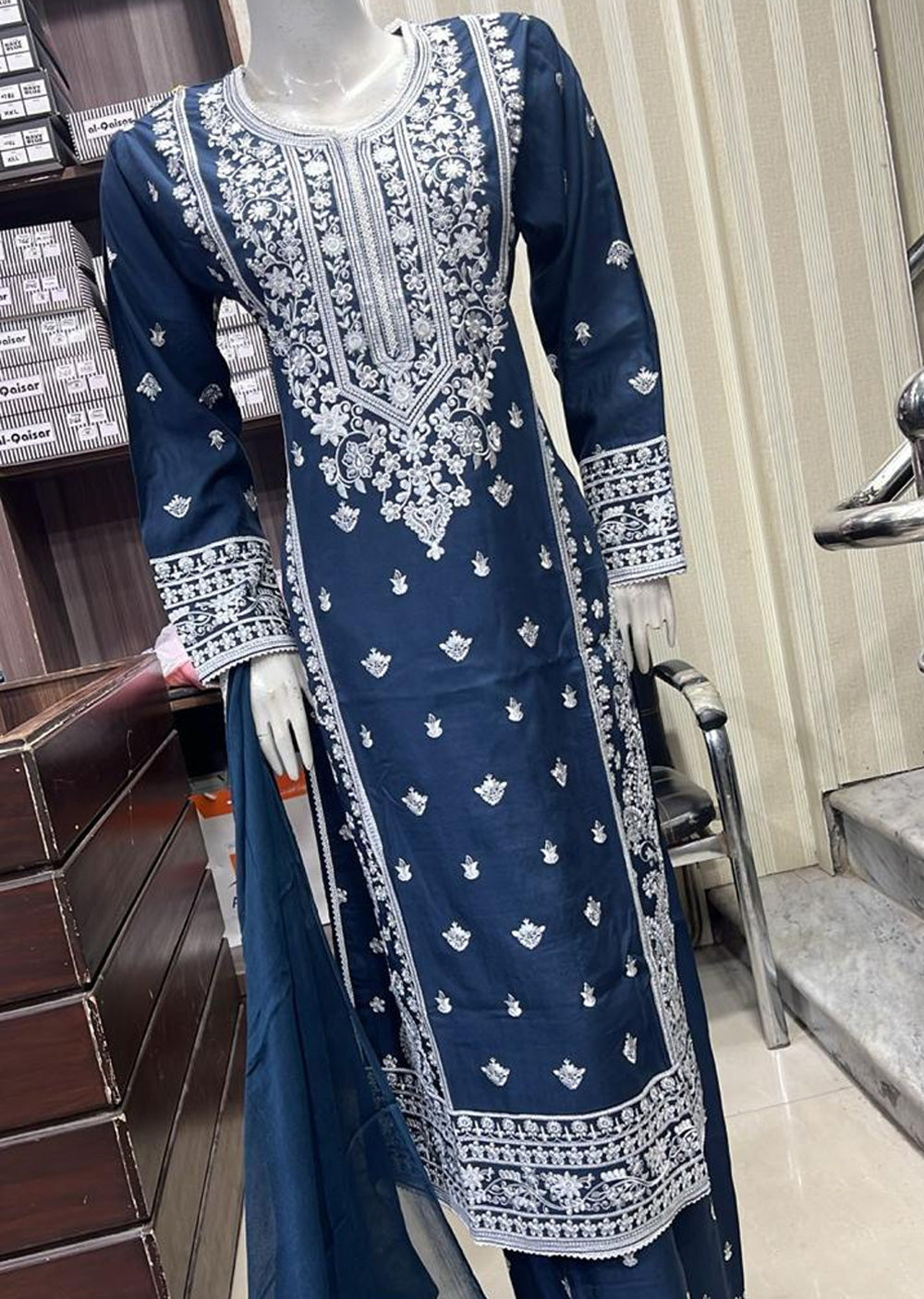 BPH-10 - Readymade viscose/linen Baba Posh Suit 2024 - Memsaab Online