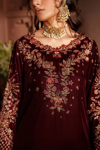 IV-55 Readynade Iznik Embroidered Velvet Edition 2025 - Memsaab Online