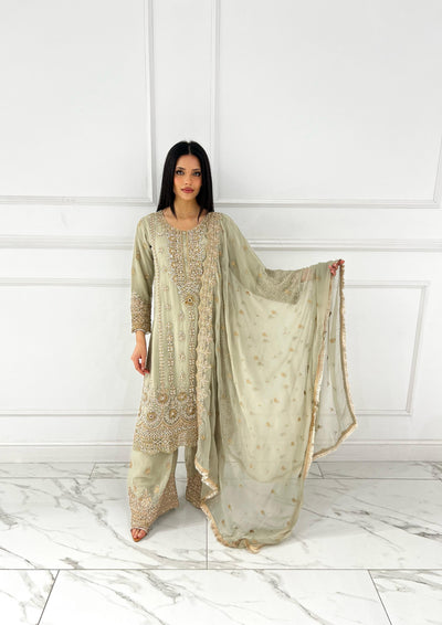 Shaz1801 - Readymade - Chiffon - Mummy n Me Outfit - Memsaab Online
