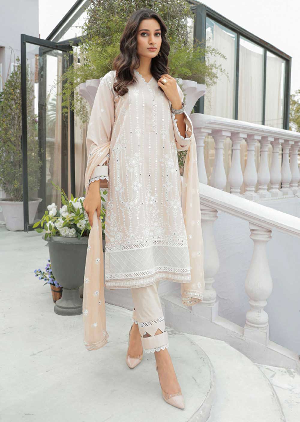 ZT-10 - Unstitched - Tishnagi Collection by Zarizaa 2023 - Memsaab Online