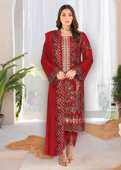 NYB-10-R - Readymade - Nayab Chiffon Collection Vol 1 - Memsaab Online