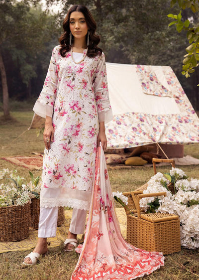 MPC-10 - Unstitched - Mahee's Printed Chikenkari Collection 2024 - Memsaab Online