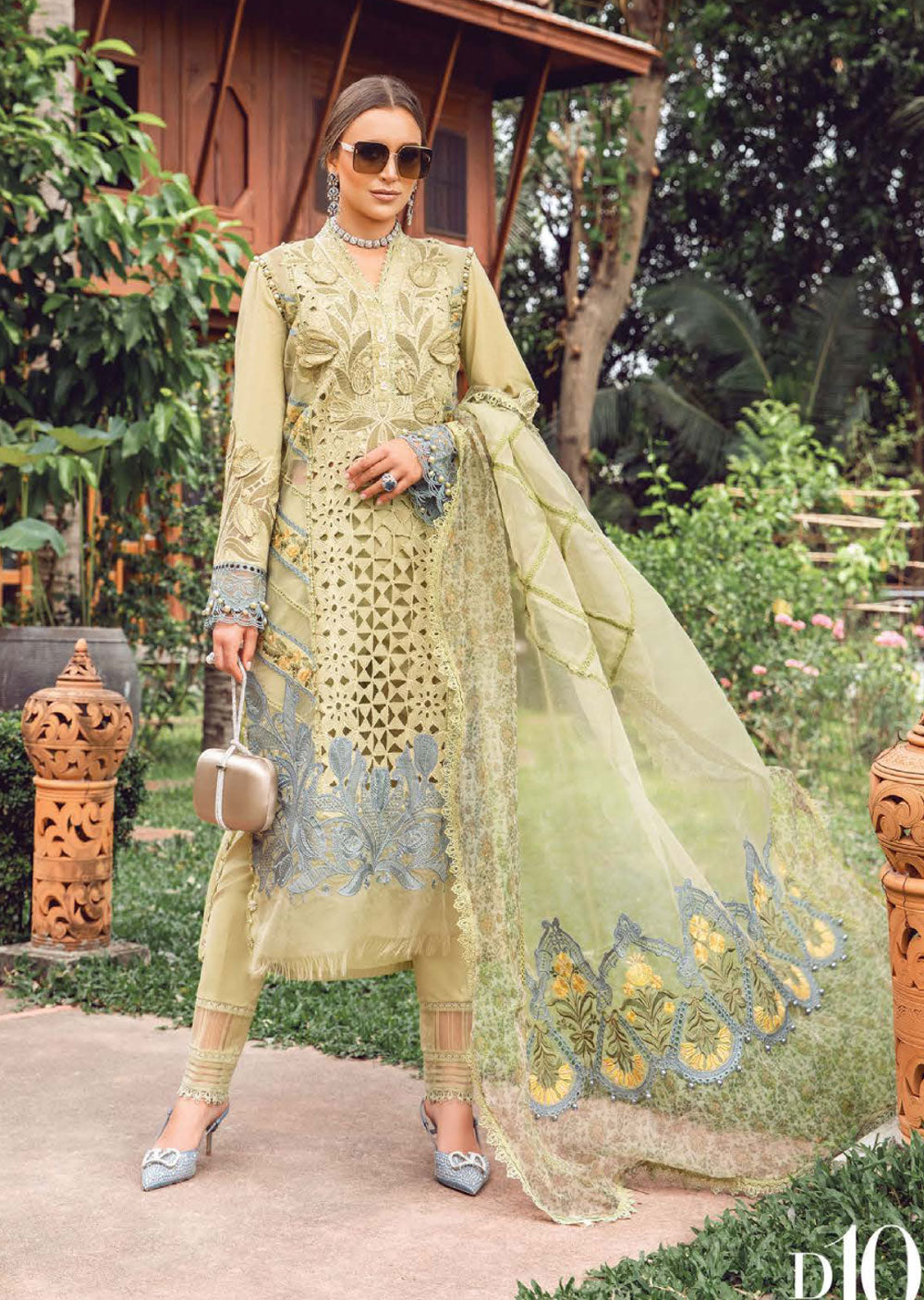 MBTR-10 - Readymade - Maria B Lawn Eid Collection 2024 - Memsaab Online