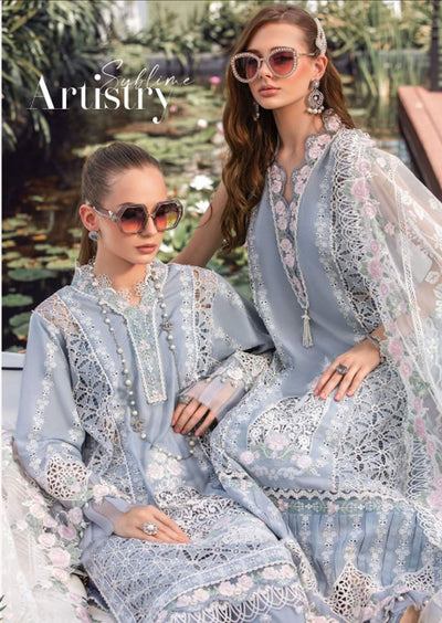 MSB10-R - Readymade - Maria.B Luxury Lawn Eid Edition 2023 - Memsaab Online