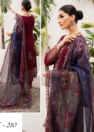 T-210- Unstitched - Ramsha Dastan Collection Vol 2 2024 - Memsaab Online