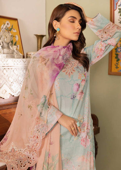 IDL-10 - Unstitched - Dastan Collection by Iznik 2023 - Memsaab Online