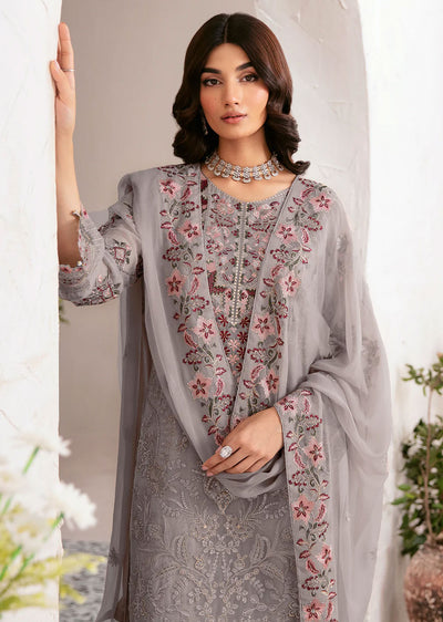 D-1210-R - Readymade - Rangoon by Ramsha Chiffon Collection Vol 12 2024 - Memsaab Online