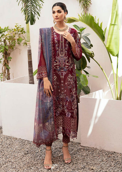 T-210- Unstitched - Ramsha Dastan Collection Vol 2 2024 - Memsaab Online