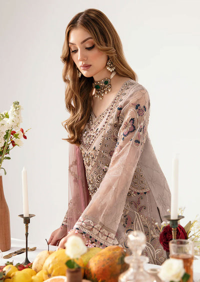 M-1110 - Unstitched - Ramsha Minhal Vol 11 2024 - Memsaab Online