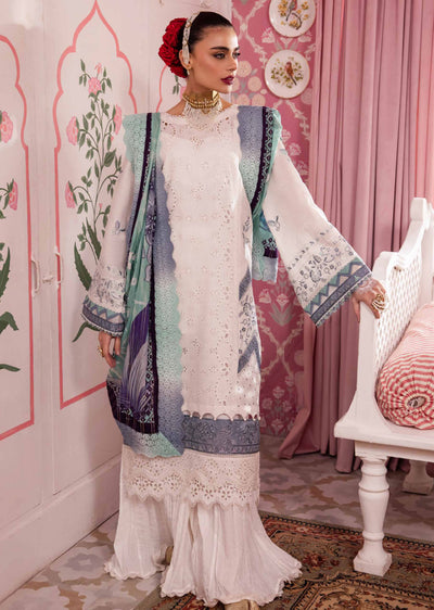 NDS-112-R - Readymade - Maya Lawn Collection by Nureh 2024 - Memsaab Online