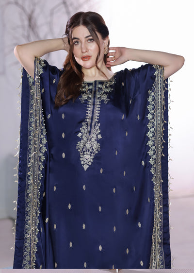MSRW-01 Shalimi Fancy Jacket Kaftan - Memsaab Online