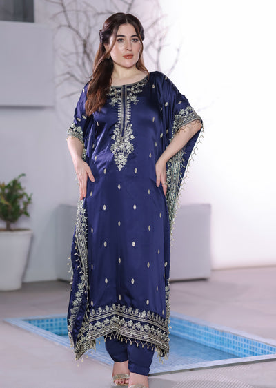 MSRW-01 Shalimi Fancy Jacket Kaftan - Memsaab Online