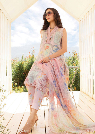 MPLS-11-A - Maria B Mprints Spring Summer Printed Lawn Suit 2025 - Memsaab Online