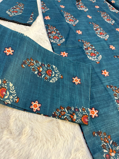 SLMN-30 Readymade Khaddar Co-ord - Memsaab Online