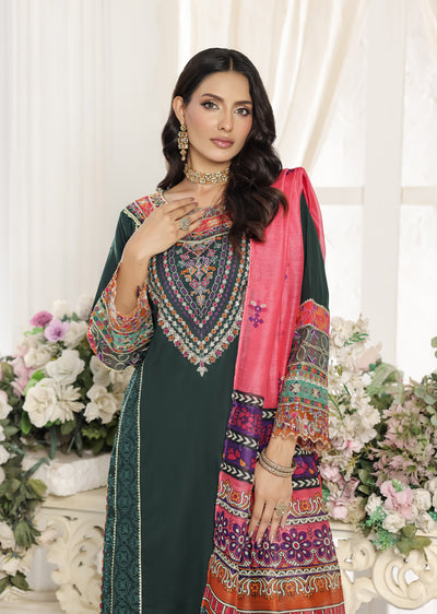 ATR-1157- Readymade Sehrish B Lux Cotton - Memsaab Online