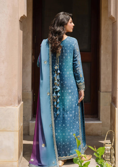 IZKN-11 - Readymade - Bandhani Chiffon Collection by Iznik 2025 - Memsaab Online