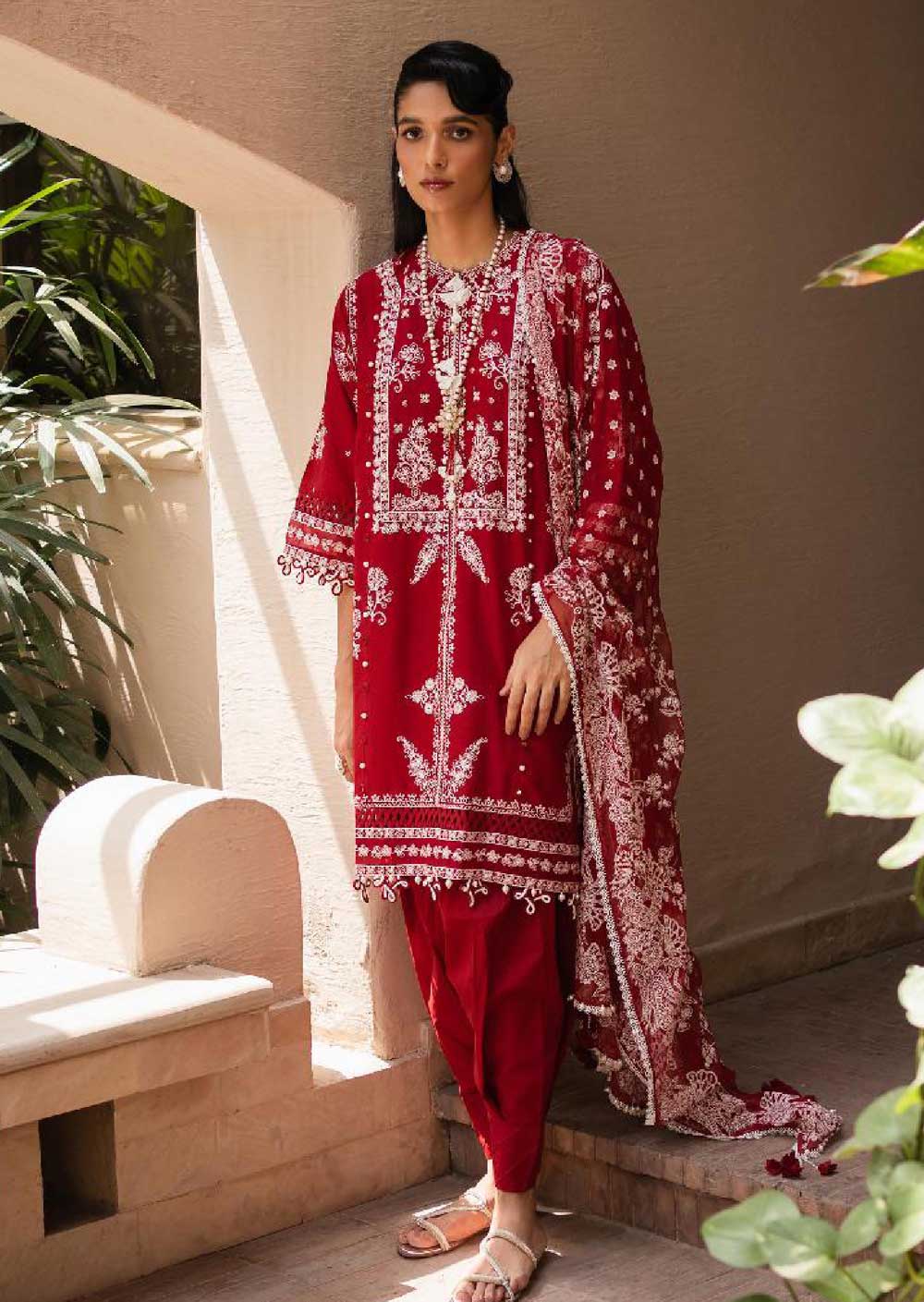 MUZN-11-A - Unstitched - Muzlin Collection Vol 2 by Sana Safinaz 2023 - Memsaab Online