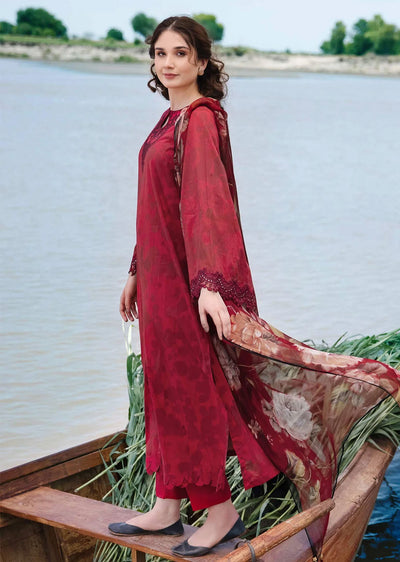 MBCS-411-A - Readymade - Maria B M.Basics Lawn Collection 2024 - Memsaab Online