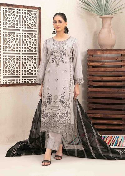 NTR-5263 - Unstitched - Nurten Fancy Embroidered Viscose Suit 2025 - Memsaab Online