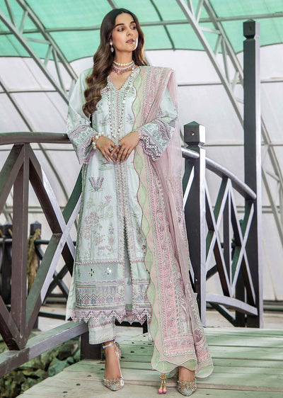 EA-LL-511 - Unstitched - Luxury Lawn Embroidered Collection 2024 - Memsaab Online