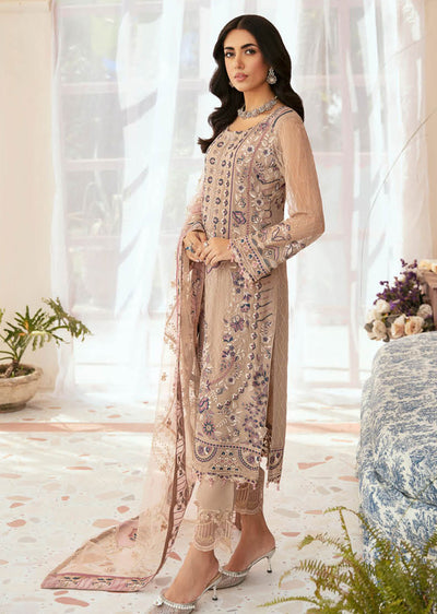 F-2611 - Unstitched - Ramsha Chiffon Collection Vol 26 2024 - Memsaab Online