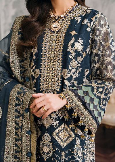 CH12-01 - Readymade - Baroque Chiffon Suit 2024 - Memsaab Online