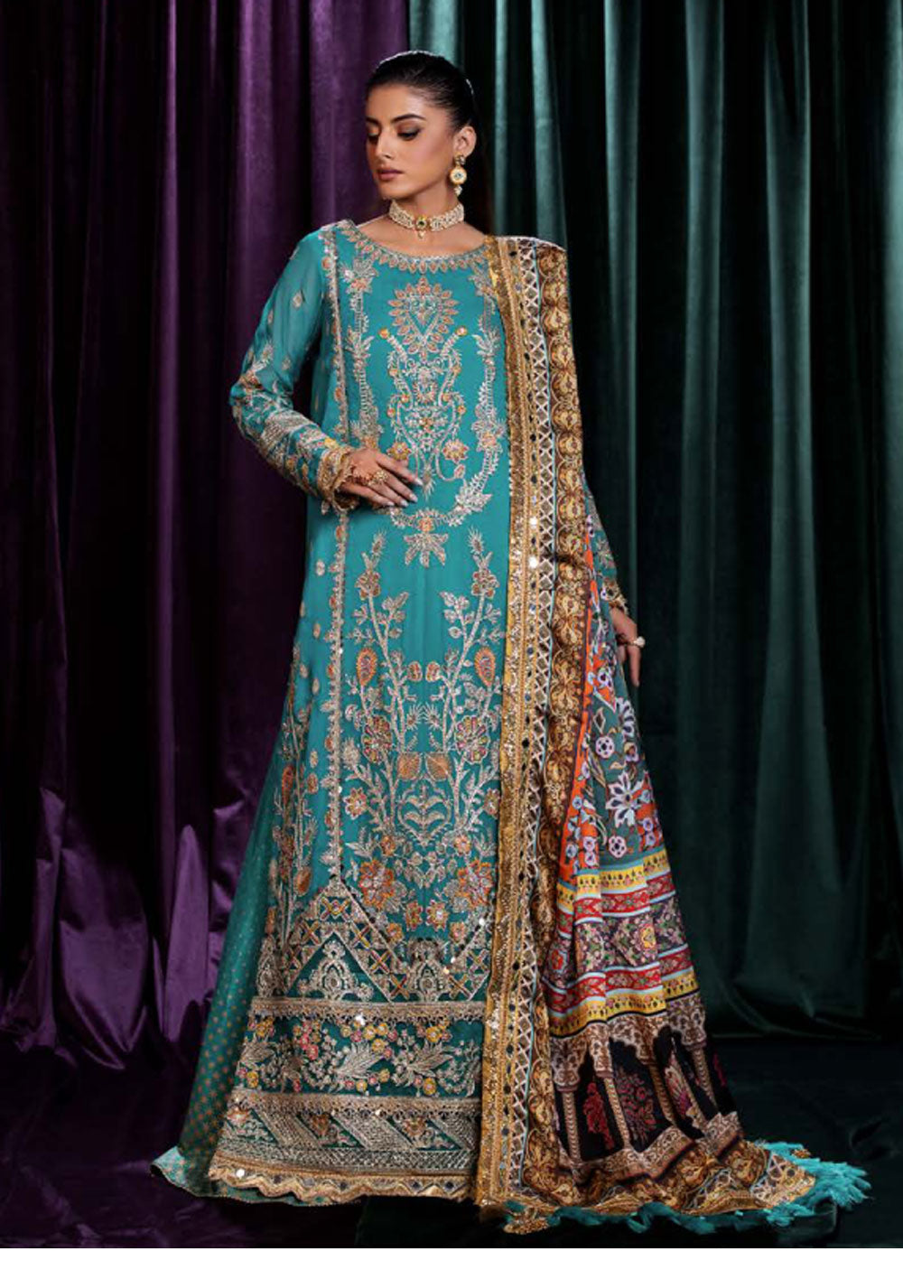 MFD-127 - Readymade - Mijwan Premium Formals 2023 - Memsaab Online