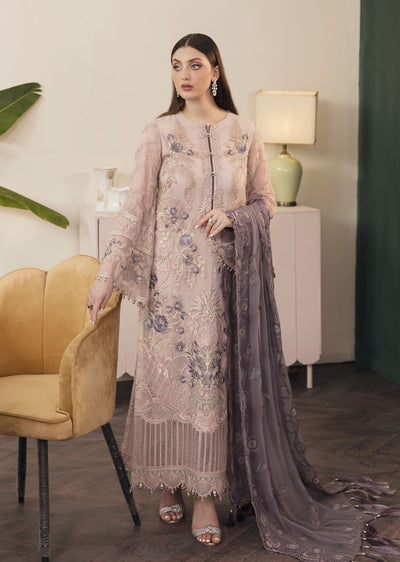FE-508 - FUCHSIA PINK - Unstitched - Flossie Executive Collection Vol 5 2023 - Memsaab Online