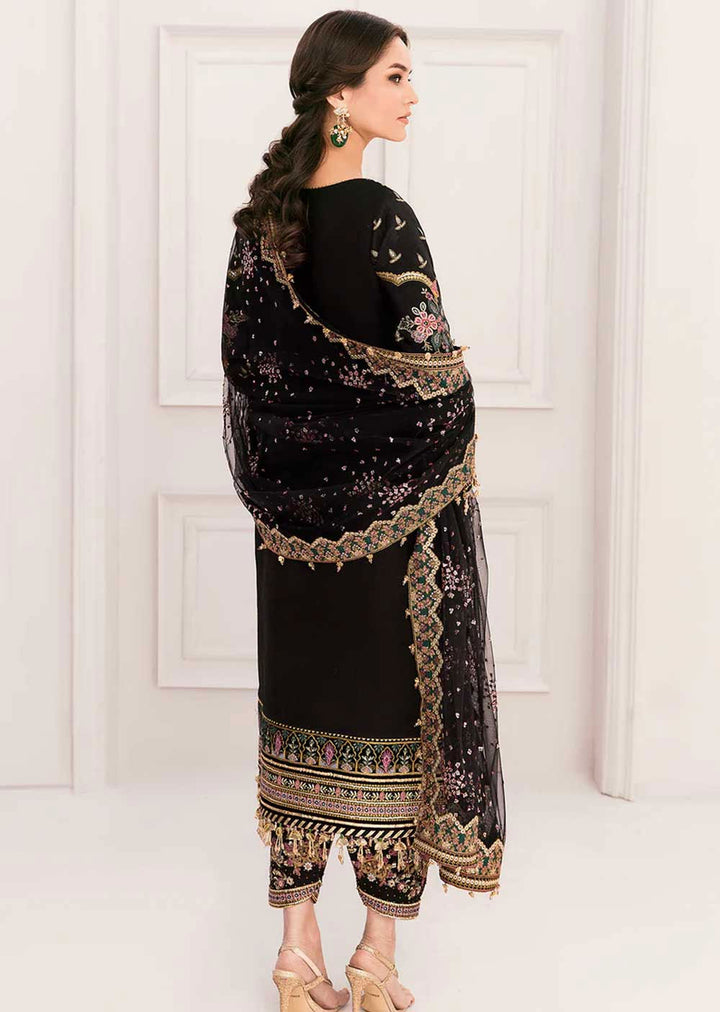 BQU D04 R Readymade Baroque Chantelle Chiffon Suit Memsaab