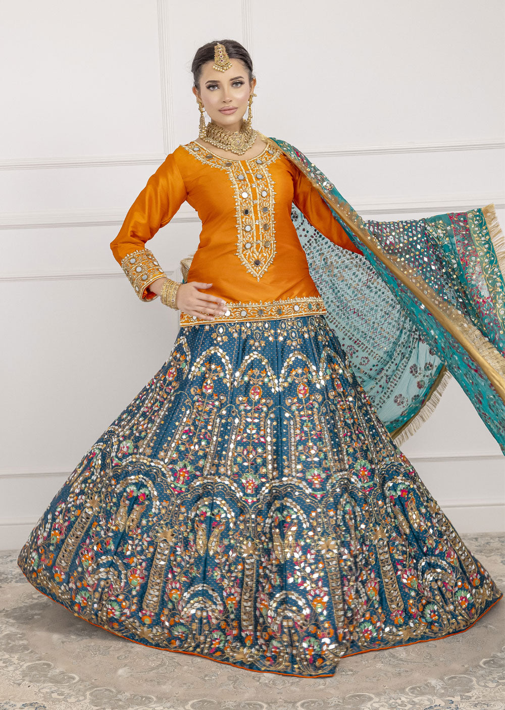 SRB1215 - Dilbar - Sehrish.B Designer - Memsaab Online