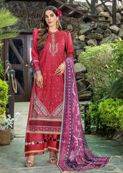 EA-LL-512-R - Readymade - Luxury Lawn Embroidered Collection 2024 - Memsaab Online