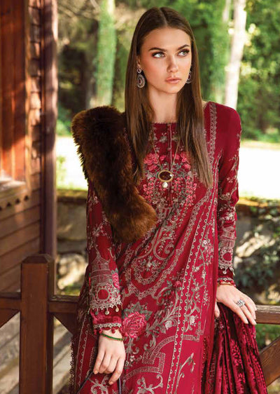 MRBL-12 - Unstitched - Maria B Linen Collection 2023 - Memsaab Online