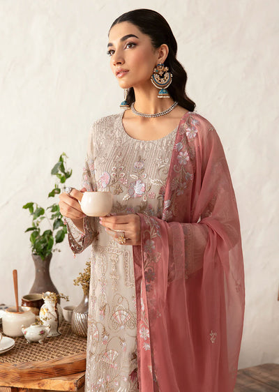 D-1212-R - Readymade - Rangoon by Ramsha Chiffon Collection Vol 12 2024 - Memsaab Online