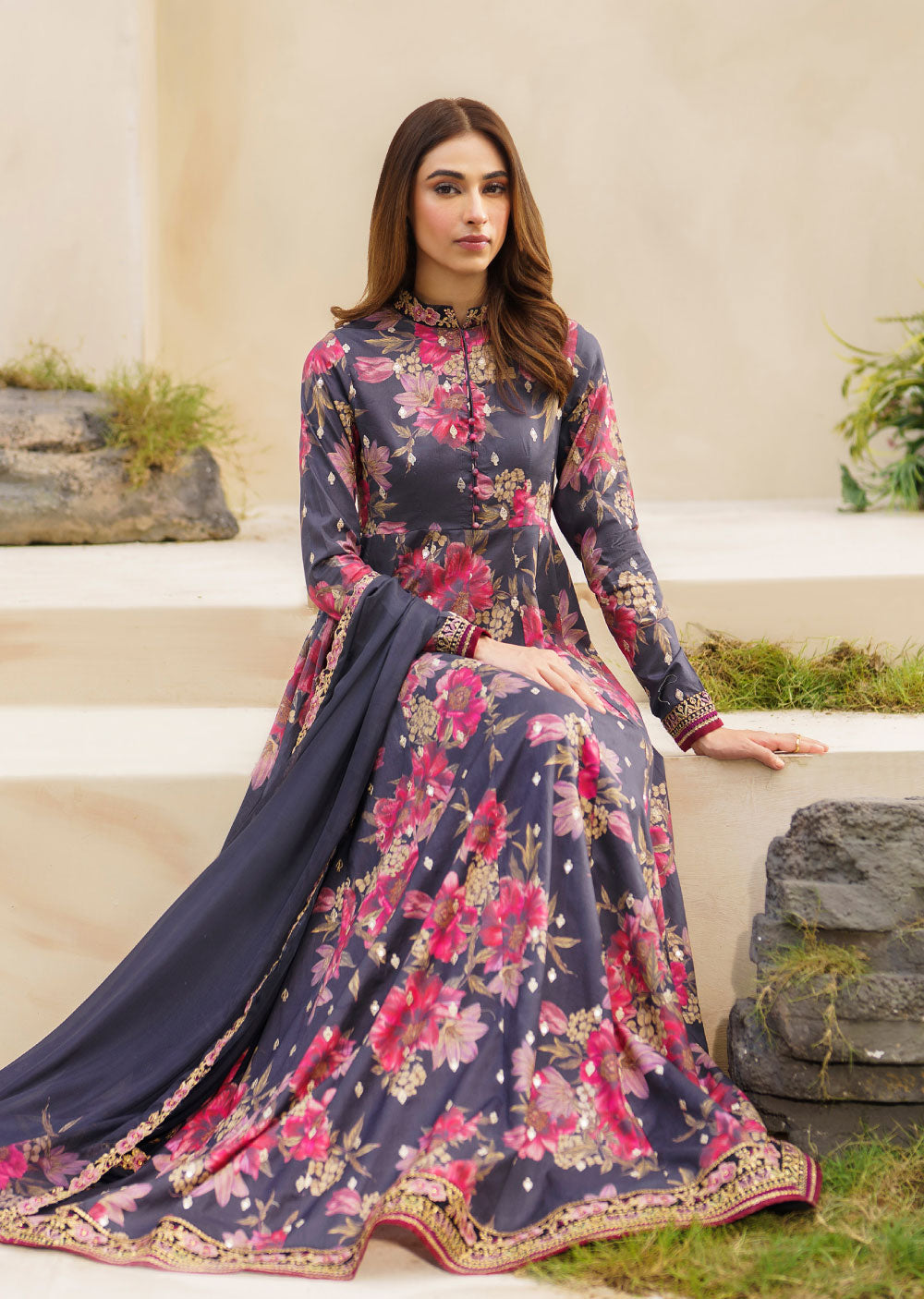 SFL-12-R - Readymade - Festive Lawn Collection by Iznik 2024 - Memsaab Online