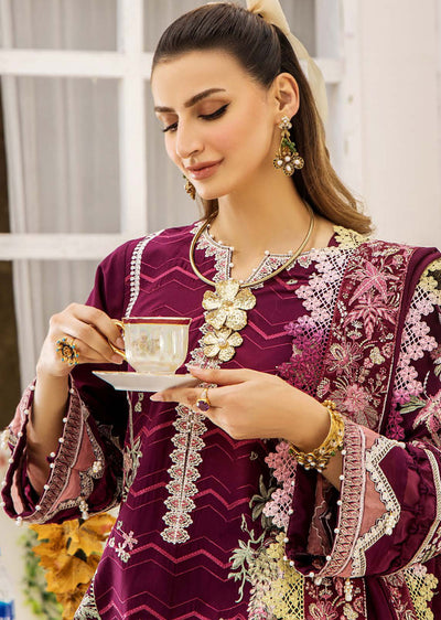 EA-EE-5512-R - Readymade - Embroidered Lawn Collection 2024 - Memsaab Online