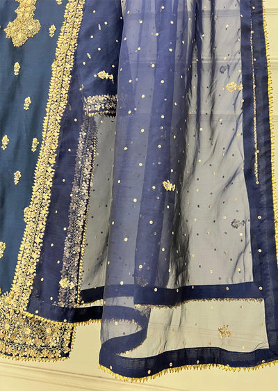 SRB1306 - Reem - Navy - Sehrish.B Designer - Memsaab Online