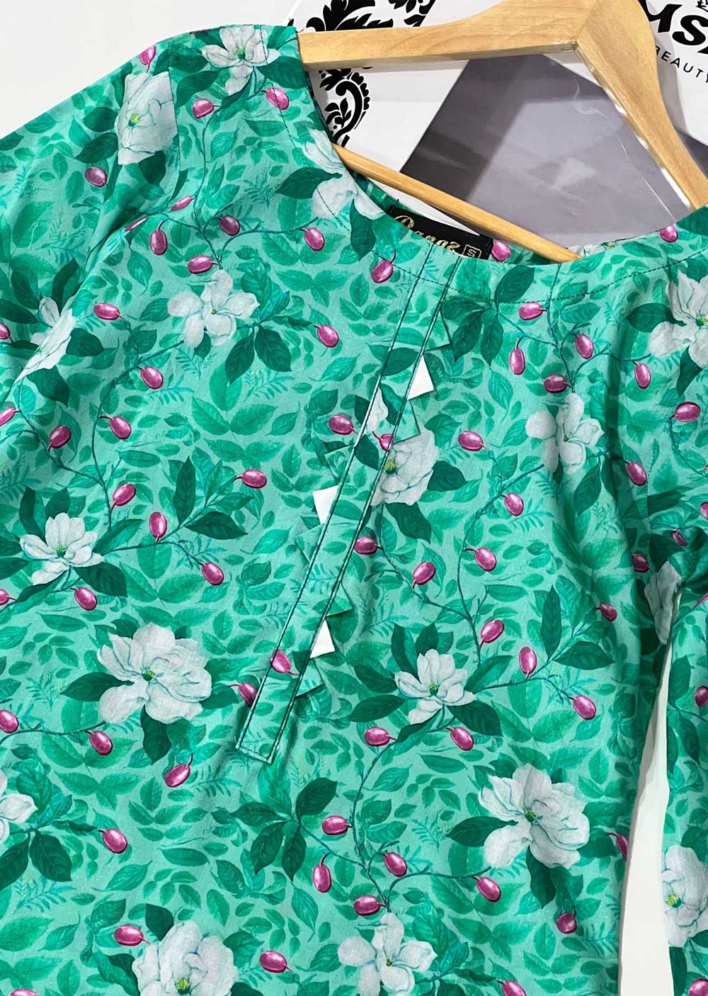 RGZ1310 Readymade Floral Printed Lawn Suit - Memsaab Online