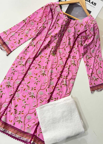 RGZ1311 Readymade Floral Printed Lawn Suit - Memsaab Online