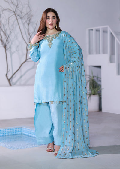 ASB-06 - Readymade Frozi - Silk Luxe Handwork - Memsaab Online