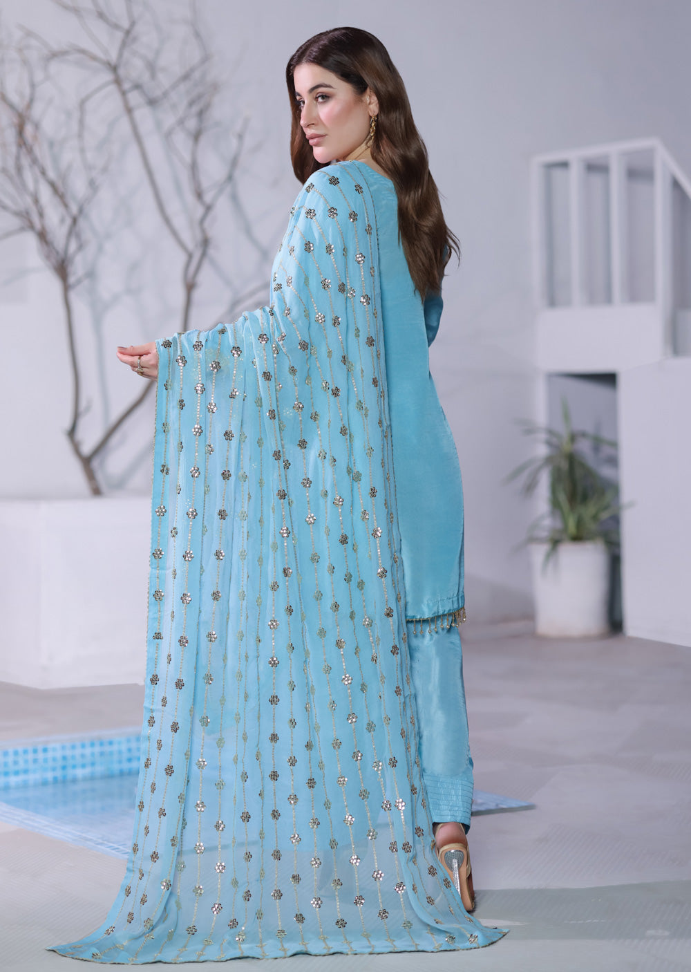 ASB-06 - Readymade Frozi - Silk Luxe Handwork – Memsaab