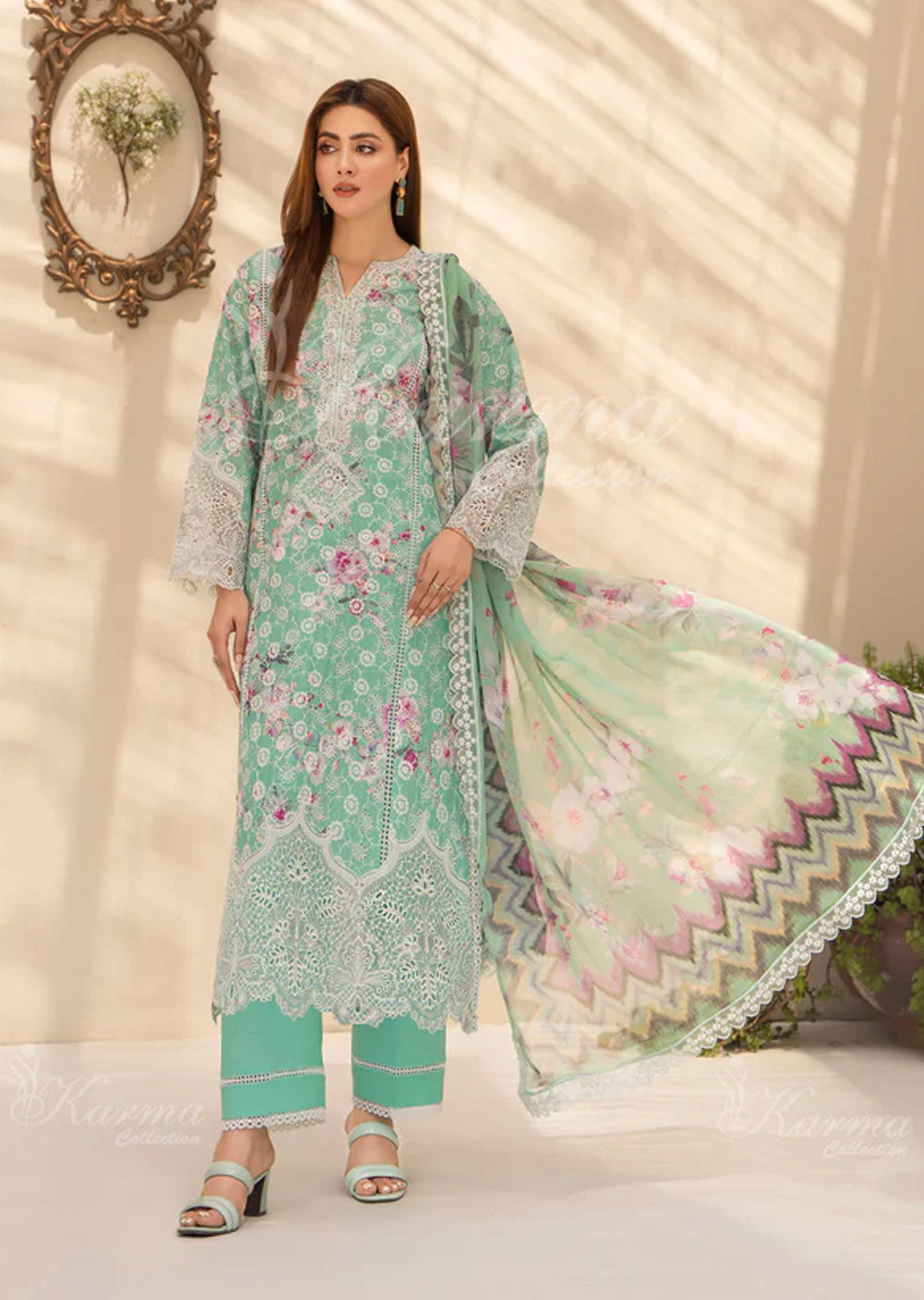 KC-1374 Readymade - Gulposh Collection by Karma 2024 - Memsaab Online